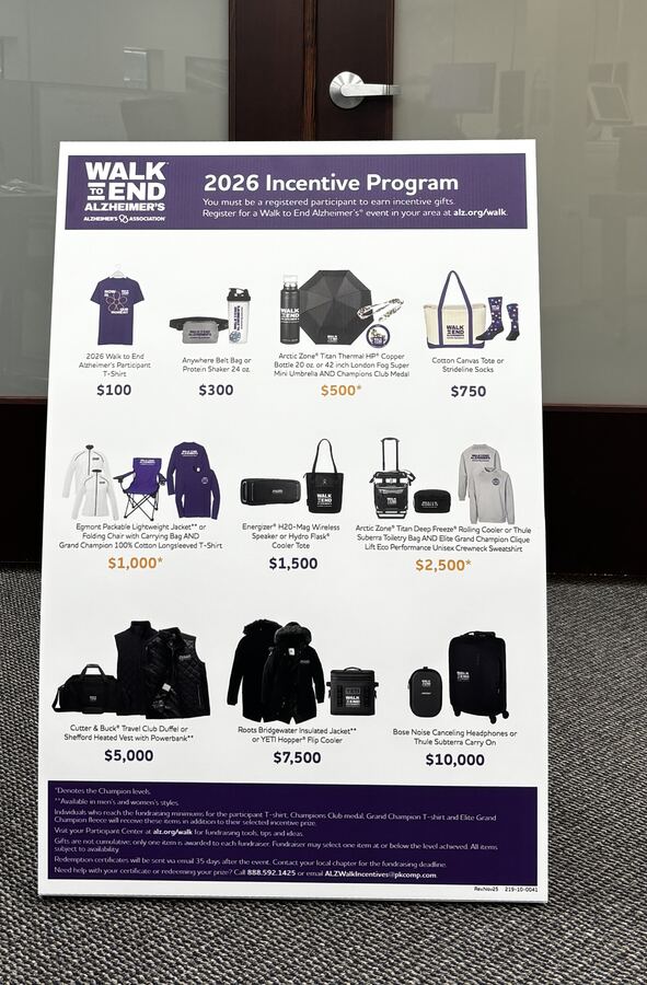 Corrugated A-frame sign for a nonprofit incentive program &mdash; Savers Printing
